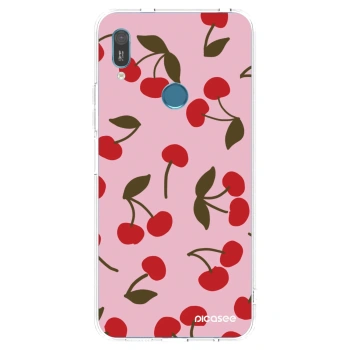 Picasee silikonska prozirna maskica za Huawei Y6 2019 - Cherry