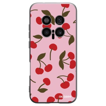 Picasee crna silikonska maskica za Honor Magic8 Pro 5G - Cherry