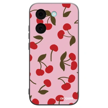 Picasee crna silikonska maskica za Xiaomi Poco X8 Pro - Cherry