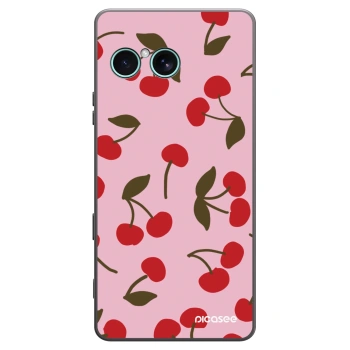 Picasee crna silikonska maskica za Sony Xperia 10 VII - Cherry