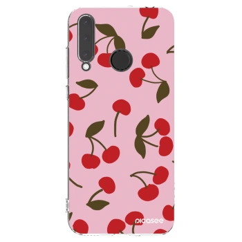 Picasee silikonska prozirna maskica za Honor 20 Lite - Cherry