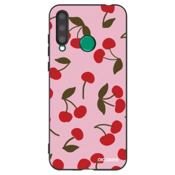 Picasee crna silikonska maskica za Honor 20 Lite - Cherry