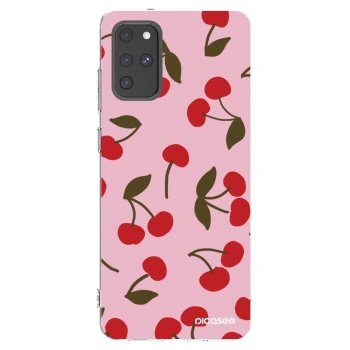 Picasee silikonska prozirna maskica za Samsung Galaxy S20+ G985F - Cherry