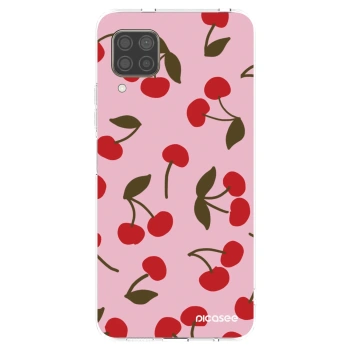 Picasee silikonska prozirna maskica za Huawei P40 Lite - Cherry