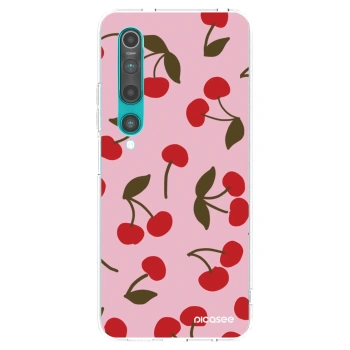Picasee silikonska prozirna maskica za Xiaomi Mi 10 - Cherry