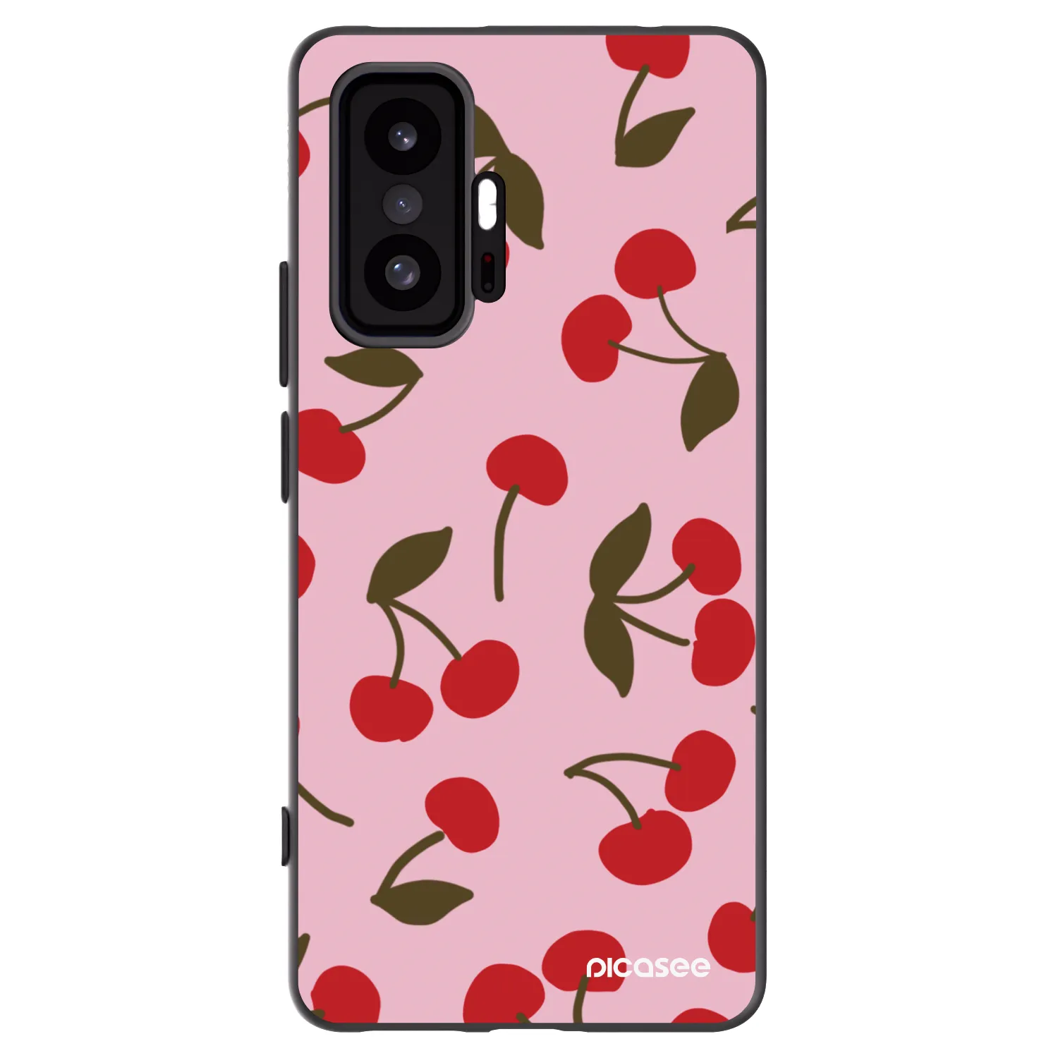 Picasee crna silikonska maskica za Xiaomi 11T - Cherry