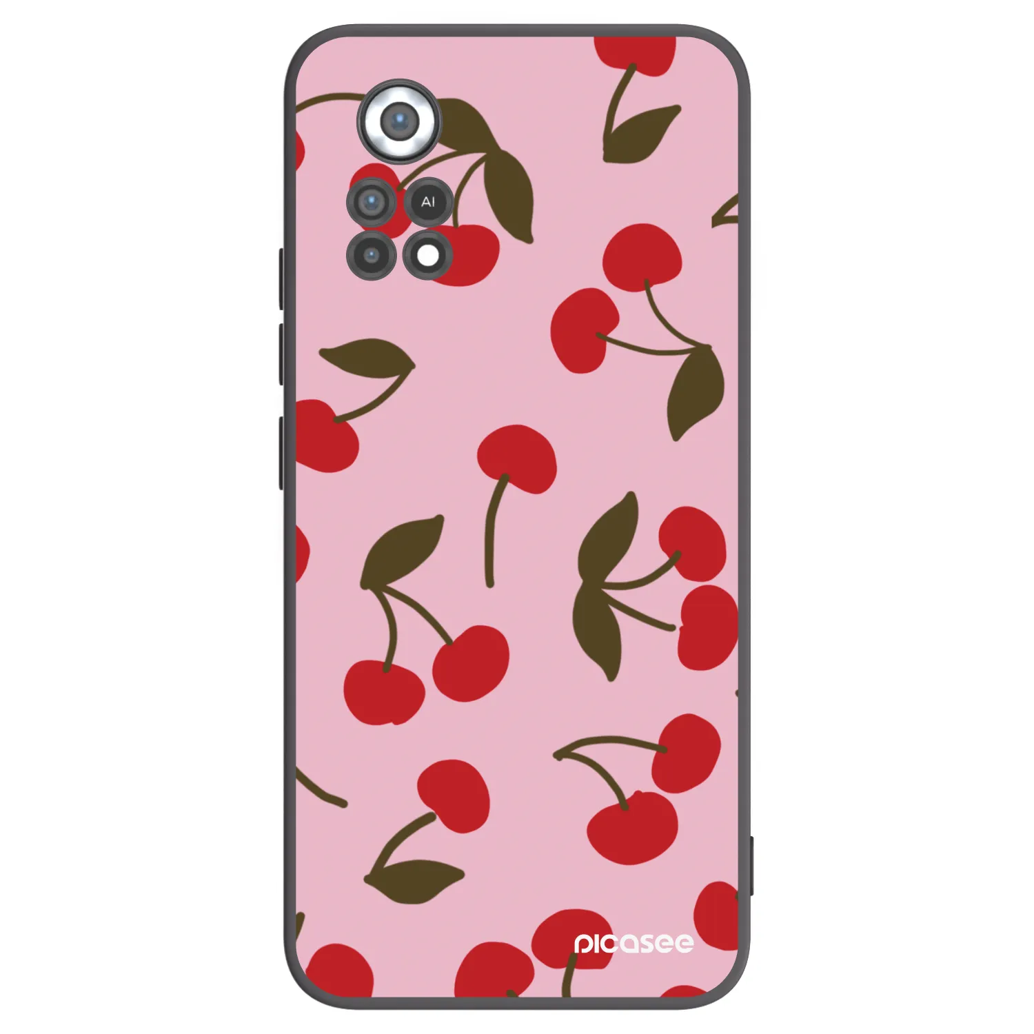 Picasee crna silikonska maskica za Xiaomi Poco X4 Pro 5G - Cherry