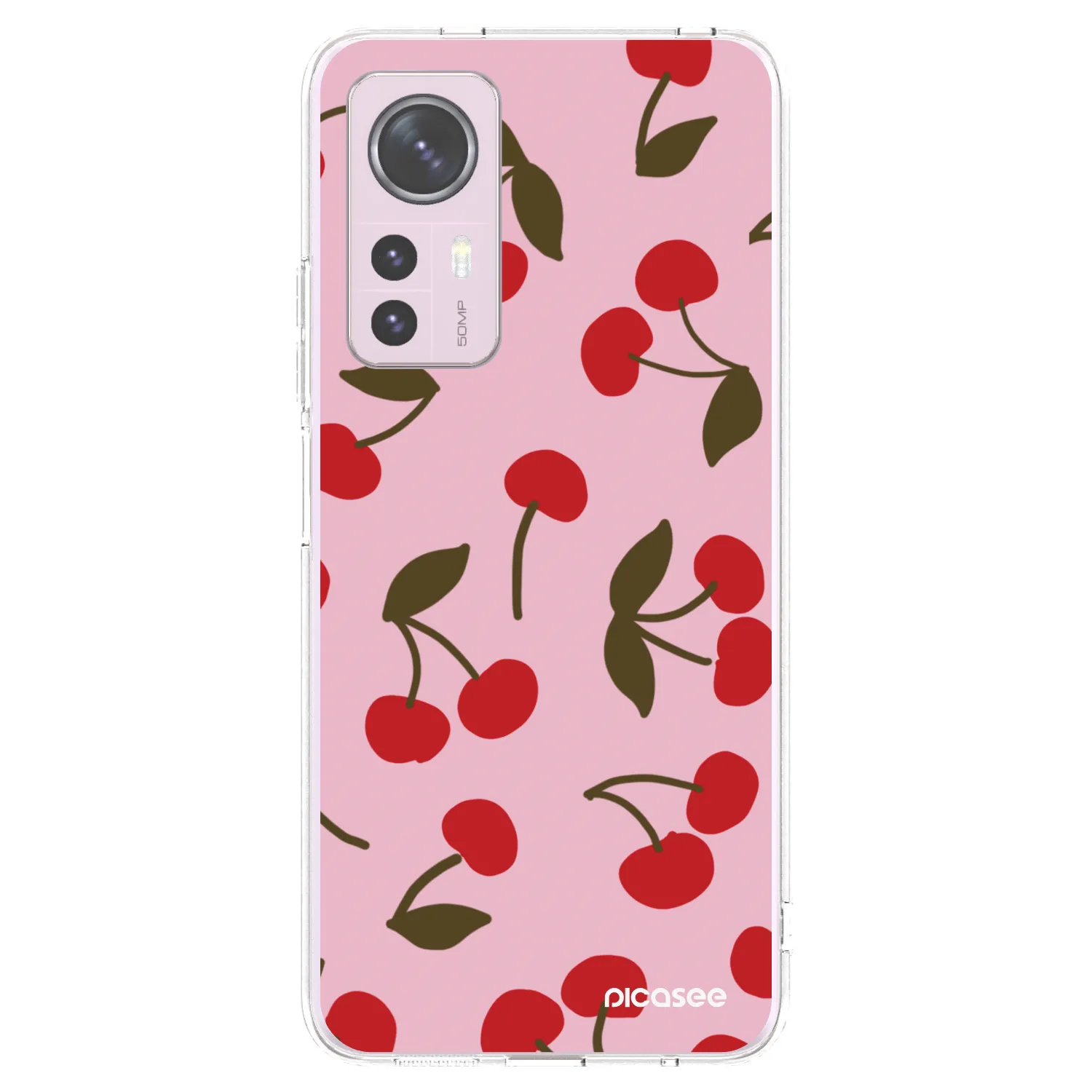 Picasee silikonska prozirna maskica za Xiaomi 12 - Cherry