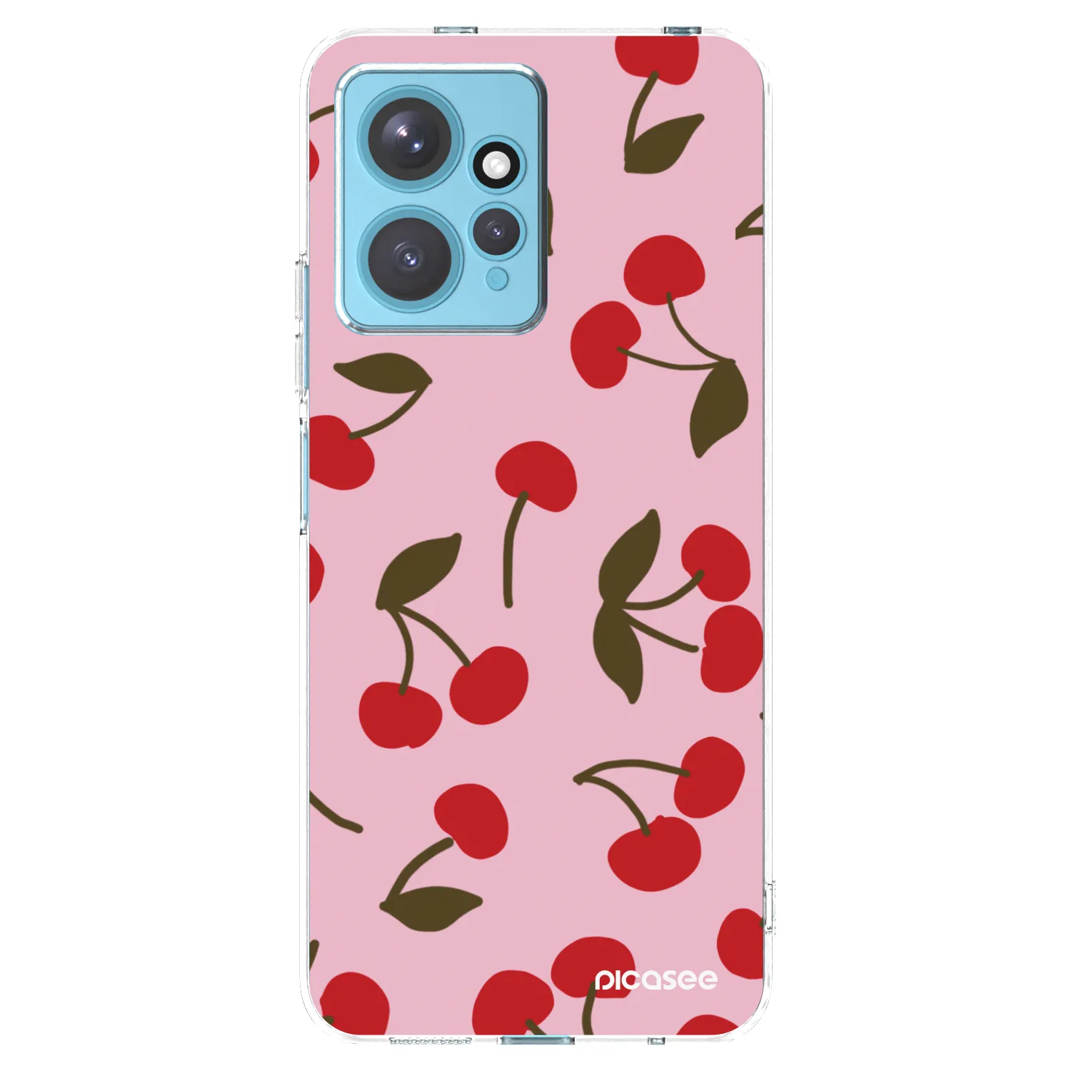 Picasee silikonska prozirna maskica za Xiaomi Redmi Note 12 4G - Cherry