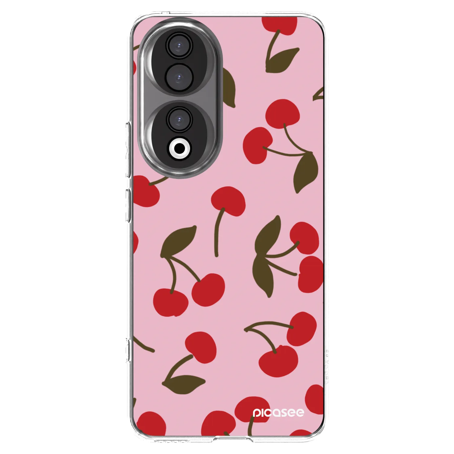 Picasee silikonska prozirna maskica za Honor 90 5G - Cherry
