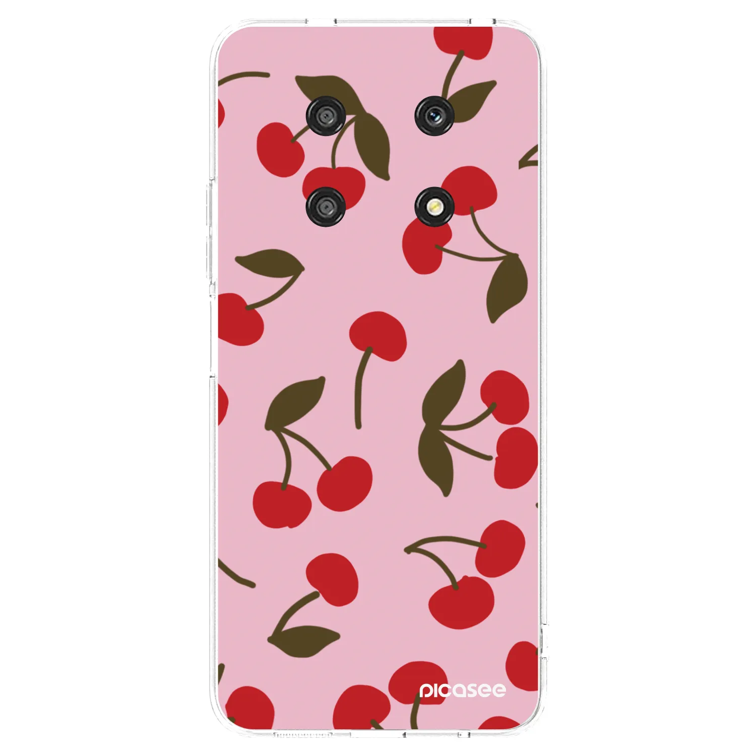 Picasee silikonska prozirna maskica za Honor Magic4 Lite 5G - Cherry