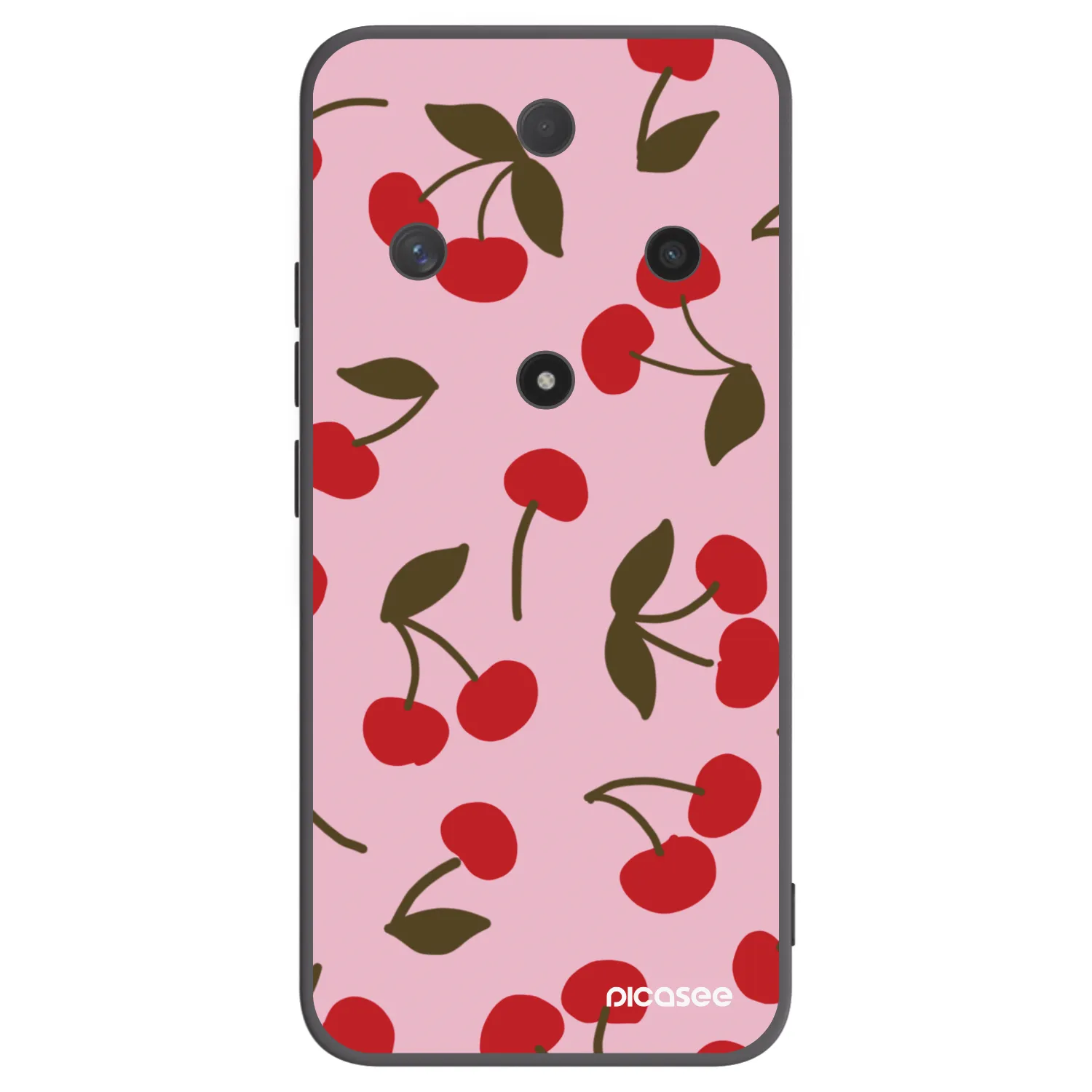 Picasee crna silikonska maskica za Honor Magic6 Lite 5G - Cherry