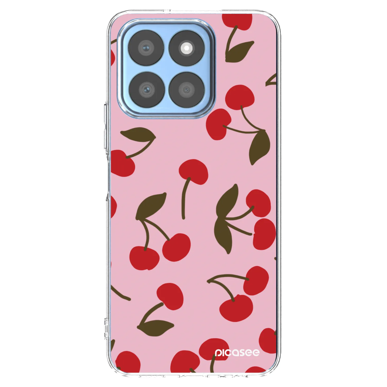 Picasee silikonska prozirna maskica za Honor X8b - Cherry
