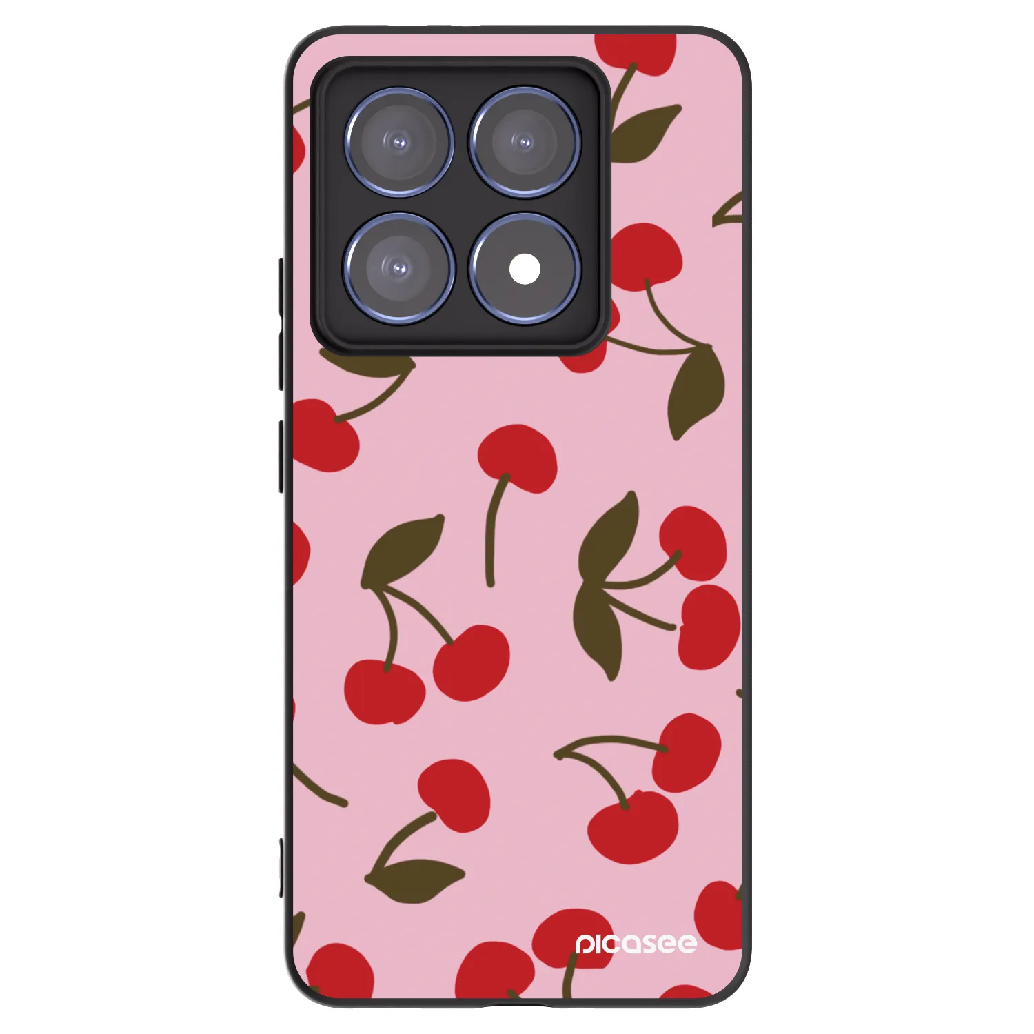 Picasee crna silikonska maskica za Xiaomi 14T Pro - Cherry