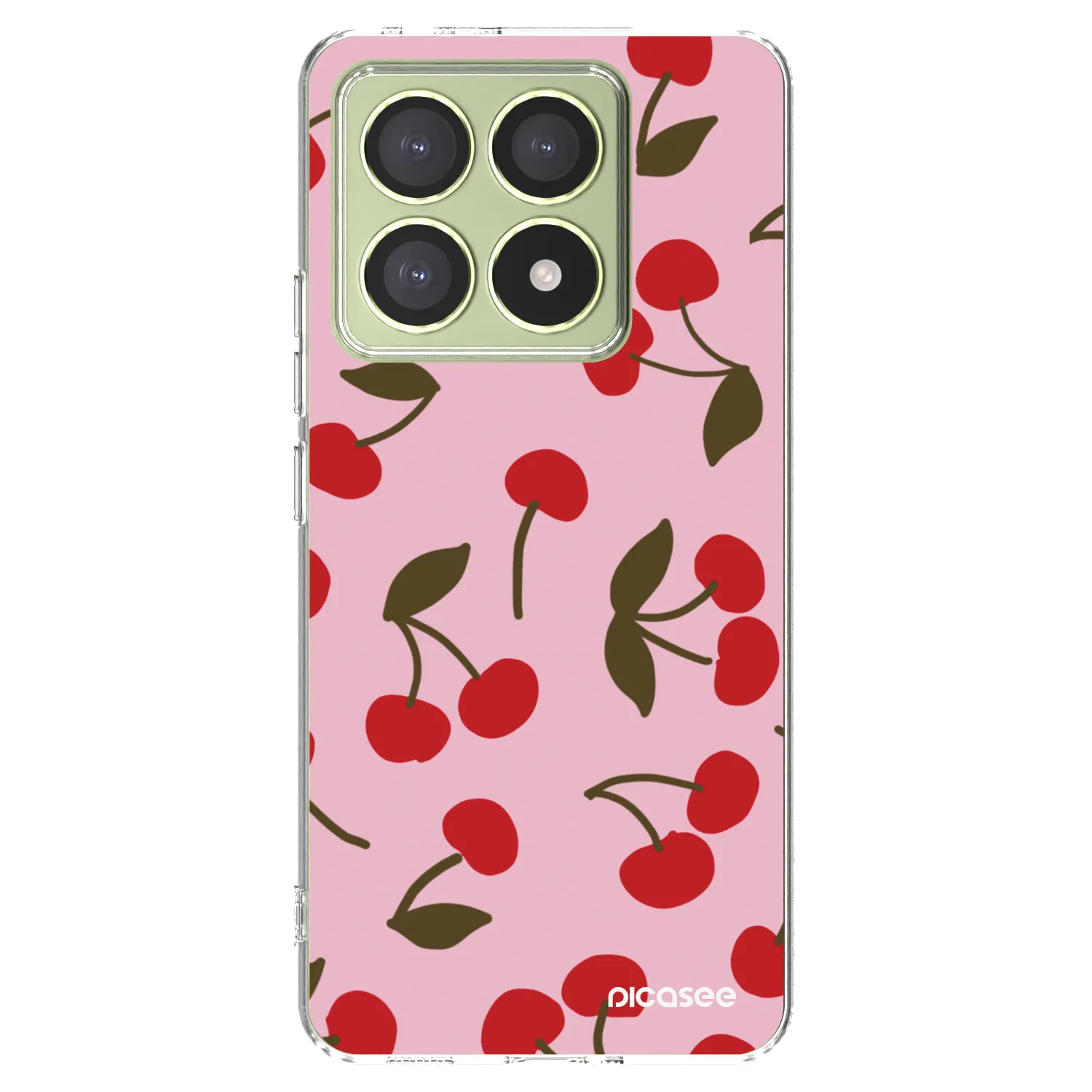 Picasee silikonska prozirna maskica za Xiaomi 14T - Cherry