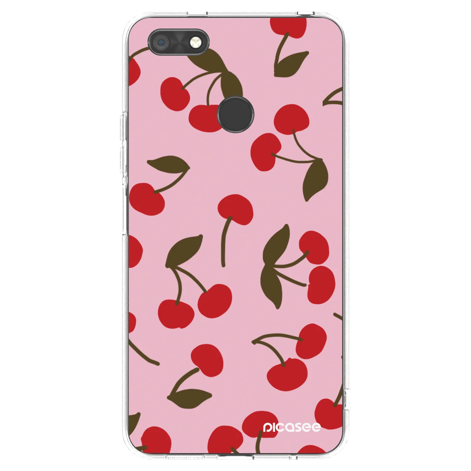 Picasee silikonska prozirna maskica za Huawei P9 Lite Mini - Cherry