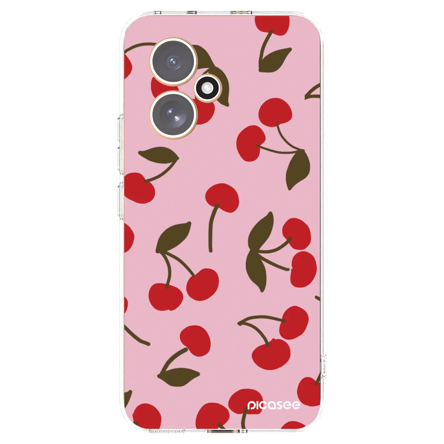 Picasee silikonska prozirna maskica za Honor 400 5G - Cherry