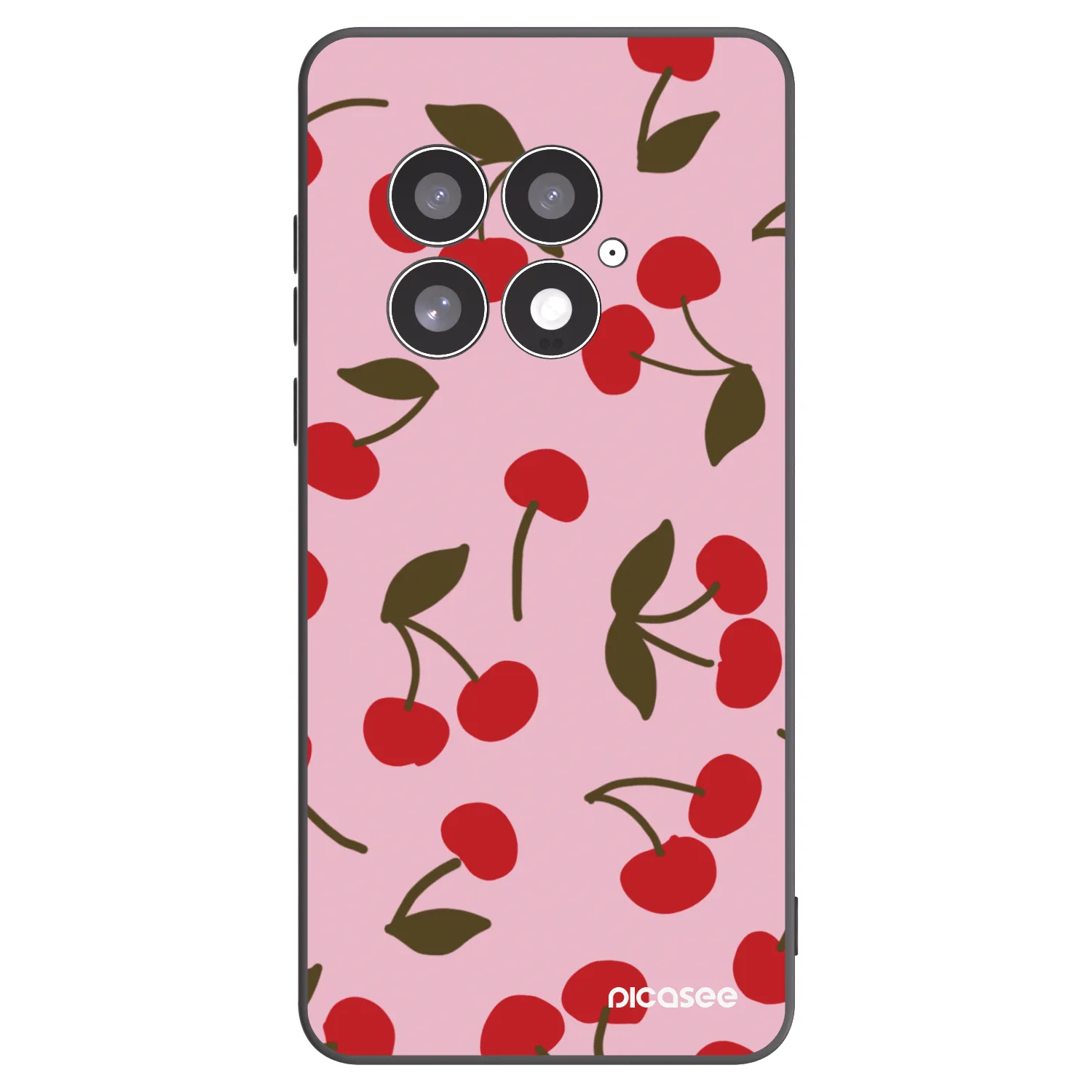 Picasee crna silikonska maskica za OnePlus 13 5G - Cherry