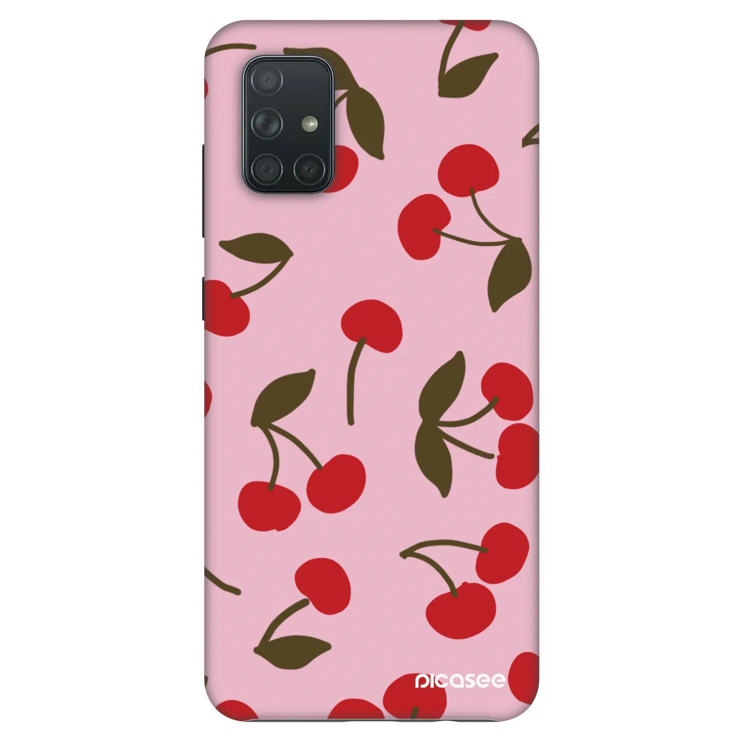 Picasee Fashion Case za Samsung Galaxy A71 A715F - Cherry