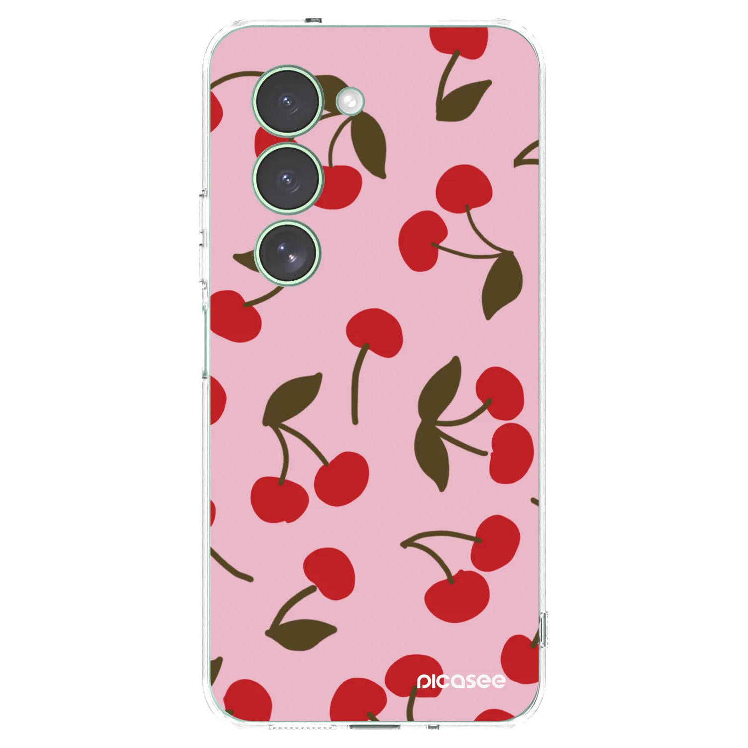 Picasee silikonska prozirna maskica za Xiaomi Redmi 15 5G - Cherry