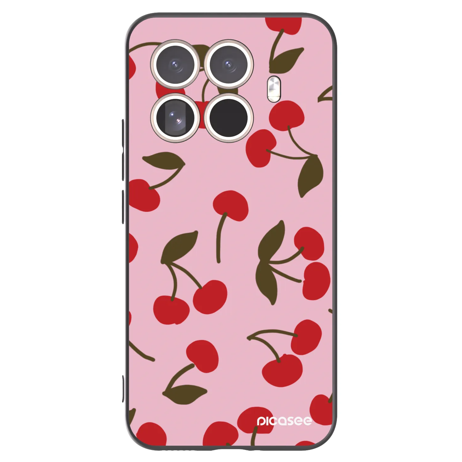 Picasee crna silikonska maskica za Xiaomi 15T Pro - Cherry
