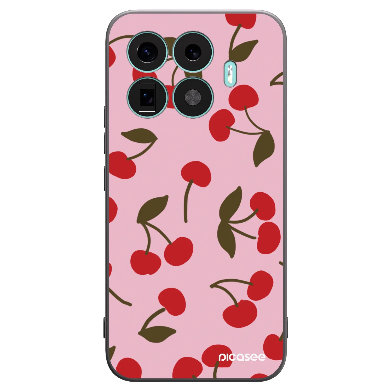 Picasee crna silikonska maskica za Xiaomi 17T Pro - Cherry