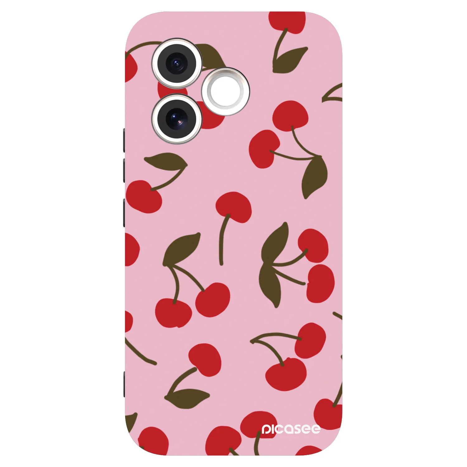 Picasee crna silikonska maskica za Honor 600 Lite - Cherry