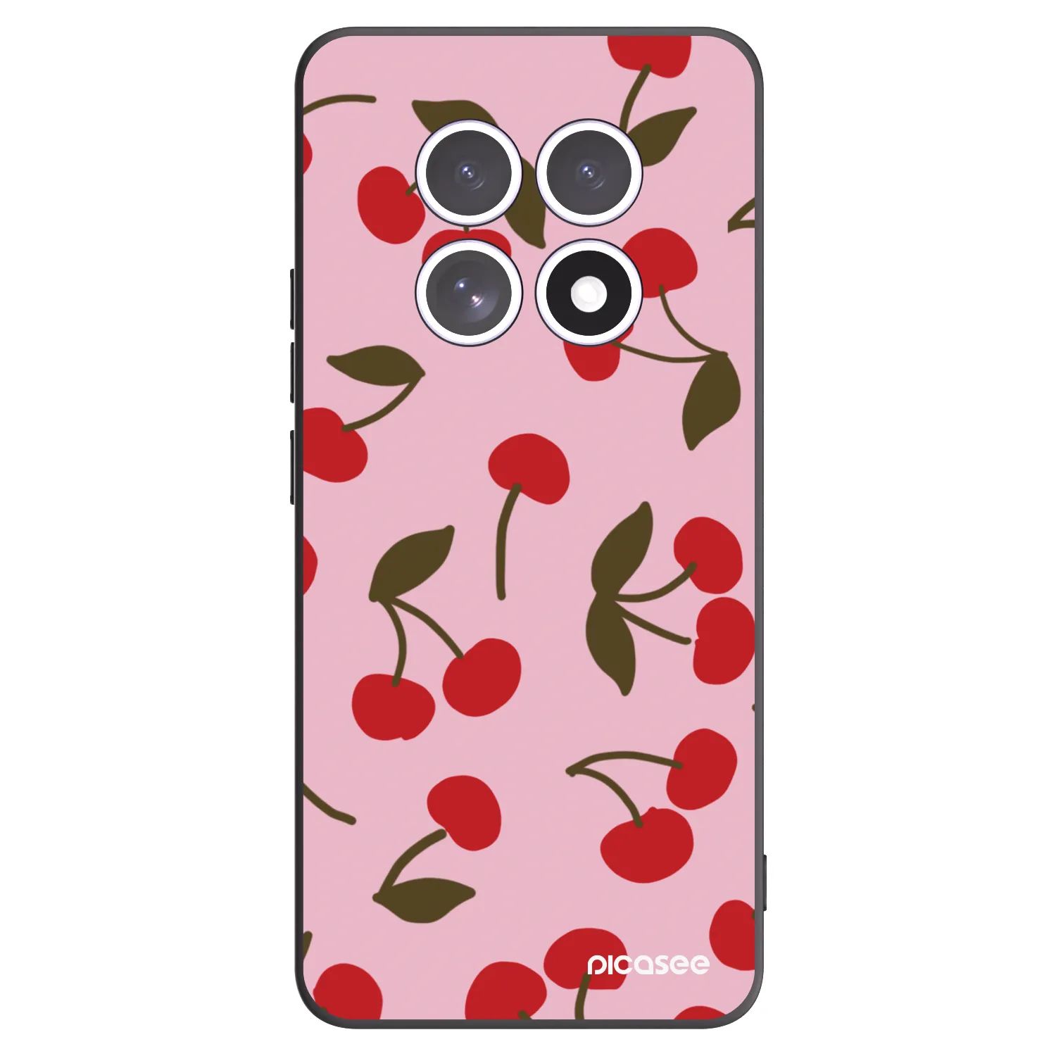 Picasee crna silikonska maskica za Xiaomi Redmi Note 15 5G - Cherry