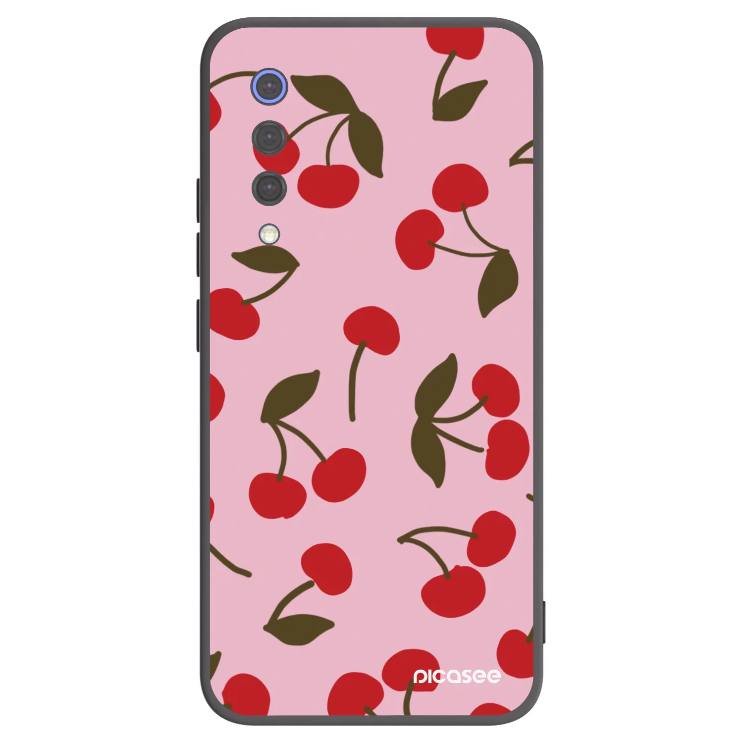 Picasee crna silikonska maskica za Xiaomi Mi 9 SE - Cherry