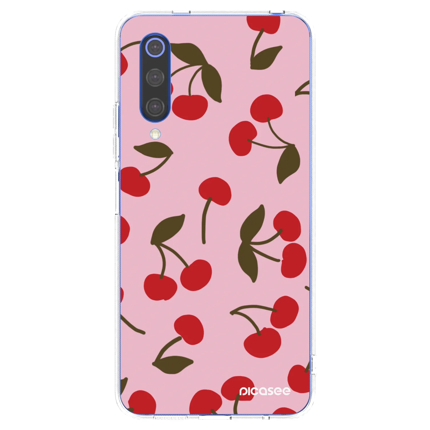 Picasee silikonska prozirna maskica za Xiaomi Mi 9 SE - Cherry