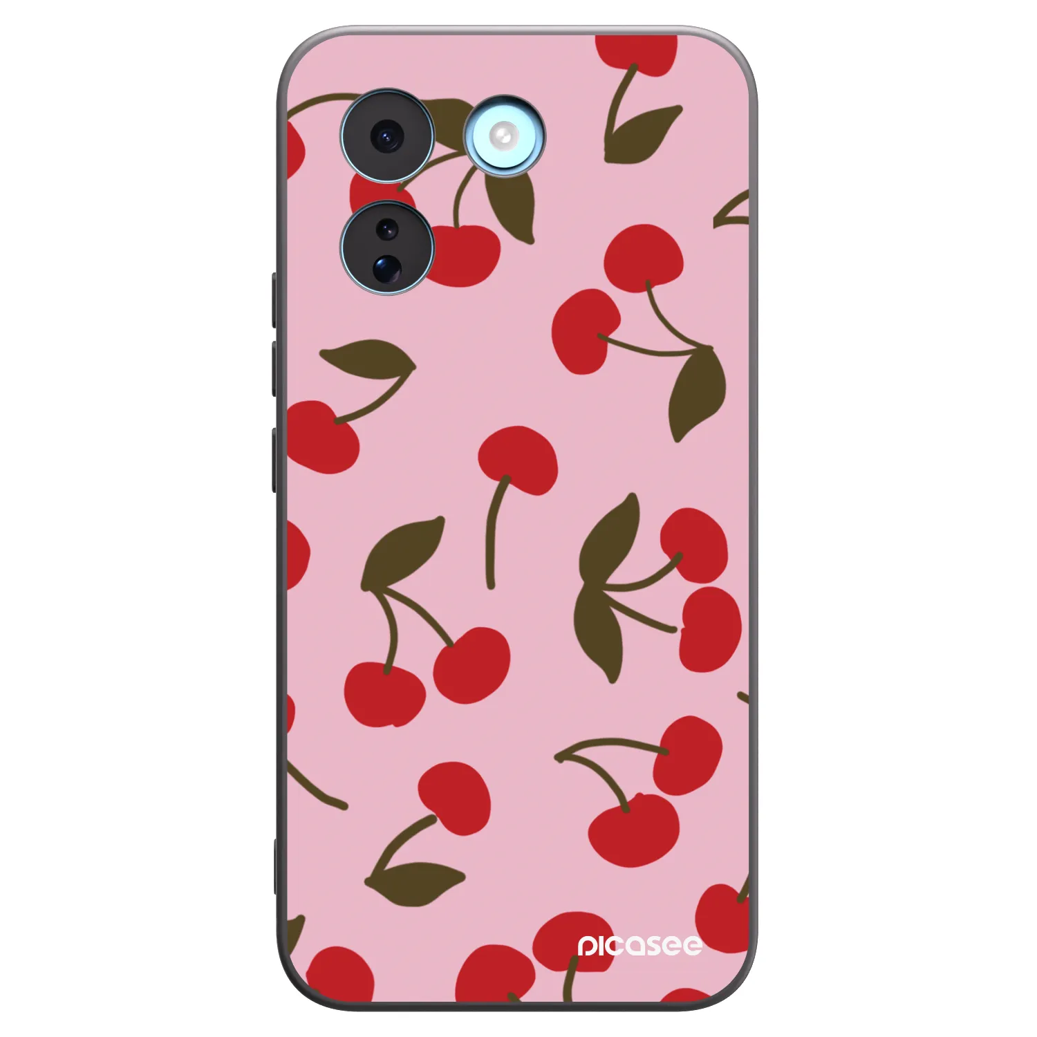 Picasee crna silikonska maskica za Xiaomi Redmi Note 17 Pro MAX 5G - Cherry