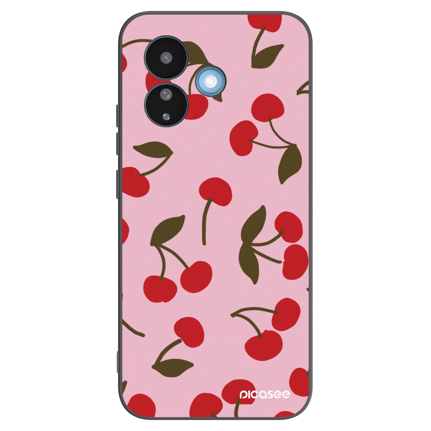 Picasee crna silikonska maskica za Xiaomi Redmi Note 17 Pro 5G - Cherry