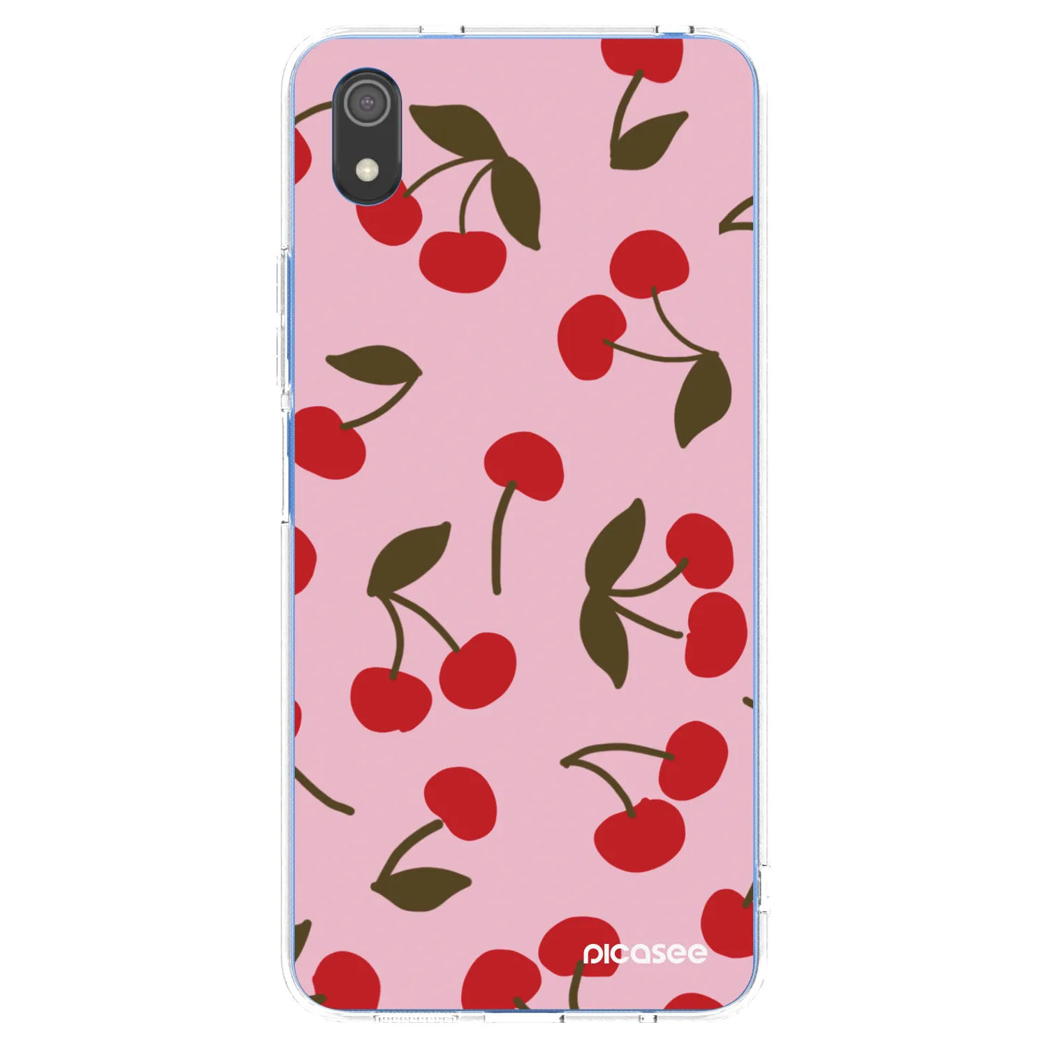 Picasee silikonska prozirna maskica za Xiaomi Redmi 7A - Cherry