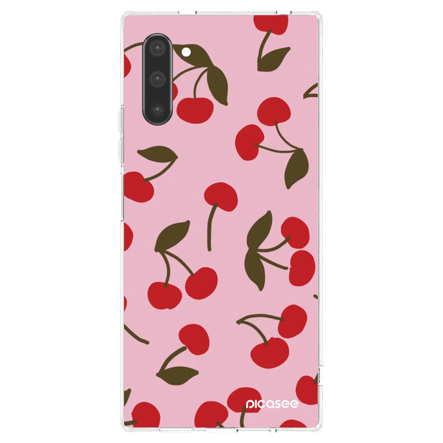 Picasee silikonska prozirna maskica za Samsung Galaxy Note 10 N970F - Cherry