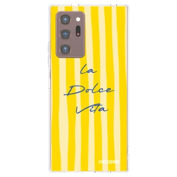 Picasee silikonska prozirna maskica za Samsung Galaxy Note 20 Ultra - Ladolcevita