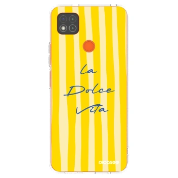 Picasee silikonska prozirna maskica za Xiaomi Redmi 9C - Ladolcevita
