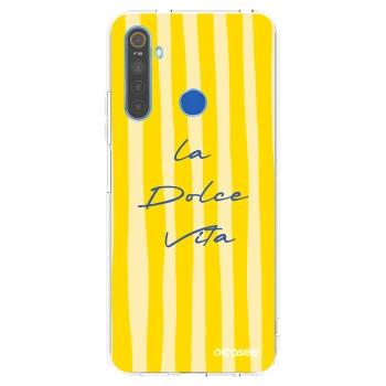 Picasee silikonska prozirna maskica za Realme 5 - Ladolcevita