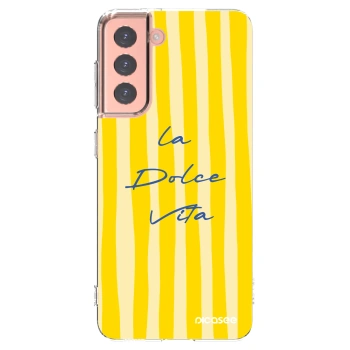 Picasee silikonska prozirna maskica za Samsung Galaxy S21 5G G991B - Ladolcevita