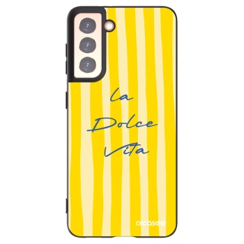 Picasee crna silikonska maskica za Samsung Galaxy S21 5G G991B - Ladolcevita