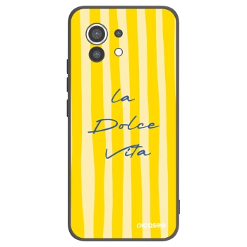 Picasee crna silikonska maskica za Xiaomi Mi 11 - Ladolcevita