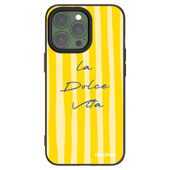 Picasee crna silikonska maskica za Apple iPhone 13 Pro - Ladolcevita