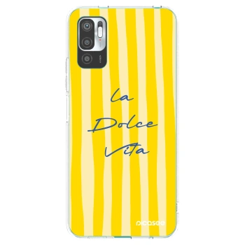 Picasee silikonska prozirna maskica za Xiaomi Redmi Note 10 5G - Ladolcevita