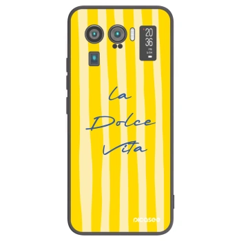 Picasee crna silikonska maskica za Xiaomi Mi 11 Ultra - Ladolcevita