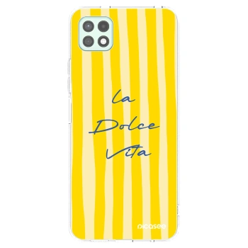 Picasee silikonska prozirna maskica za Samsung Galaxy A22 A226B 5G - Ladolcevita