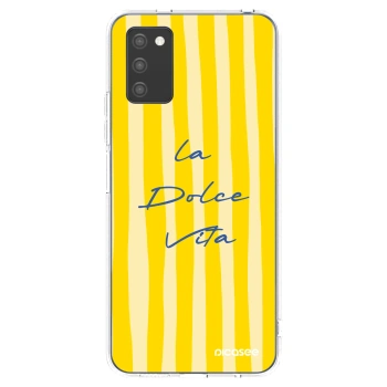 Picasee silikonska prozirna maskica za Samsung Galaxy A02s A025G - Ladolcevita