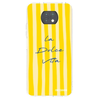 Picasee silikonska prozirna maskica za Xiaomi Redmi Note 9T - Ladolcevita