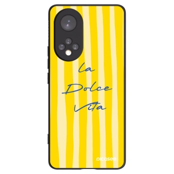 Picasee crna silikonska maskica za Honor 50 5G - Ladolcevita