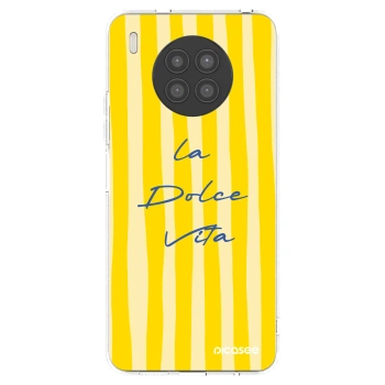 Picasee silikonska prozirna maskica za Huawei Nova 8i - Ladolcevita