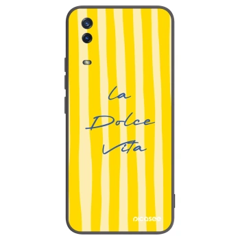 Picasee crna silikonska maskica za Vivo Y11s - Ladolcevita