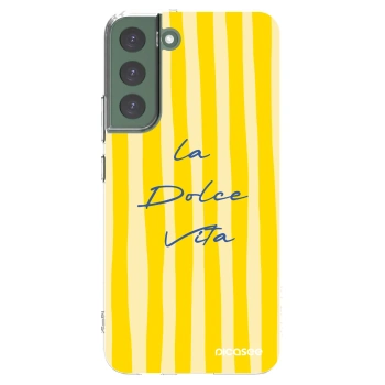 Picasee silikonska prozirna maskica za Samsung Galaxy S22+ 5G - Ladolcevita